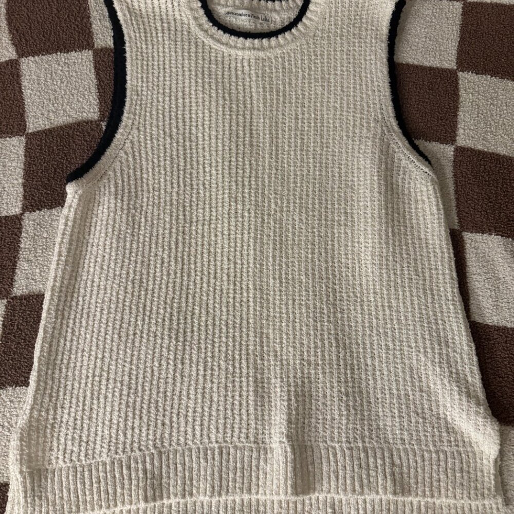 Abercrombie & Fitch - Textural Crew Sweater Shell Tank